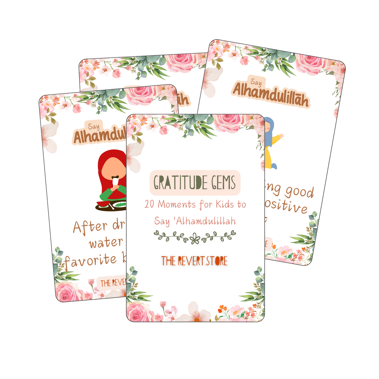 Gratitude Gems: 20 Moments for Kids to Say 'Alhamdulillah'
