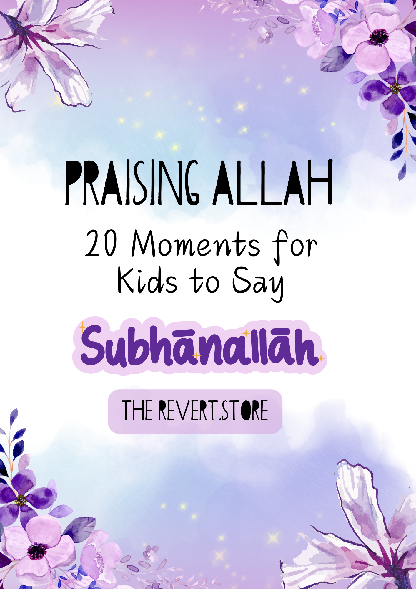 Faithful Moments Bundle: 100 Islamic Flashcards for Kids